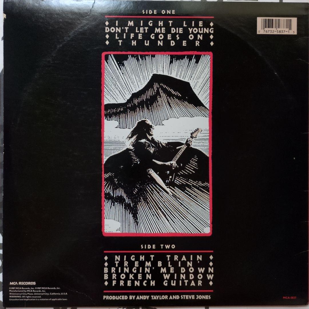 Andy Taylor - Thunder Vinyl LP 1987 Rock Japan Import MCA-5837