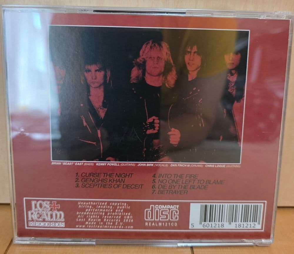 Savage Grace Curse The Night 82-84 Demos CD Lost Realm Records Heavy Metal