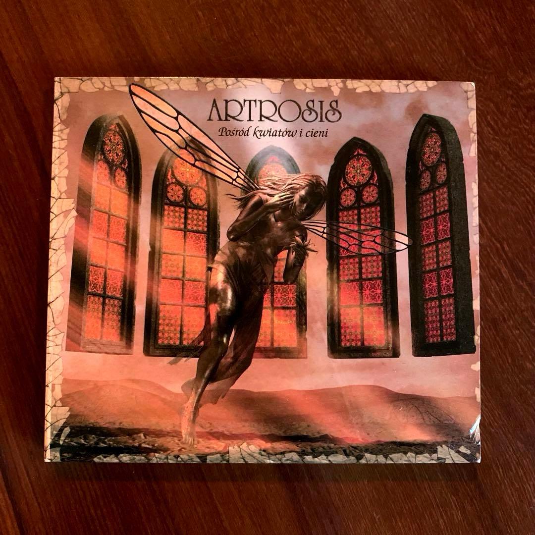 ARTROSIS Pośród Kwiatów I Cieni CD Limited 6-Panel Digipak 1999 Polish Gothic