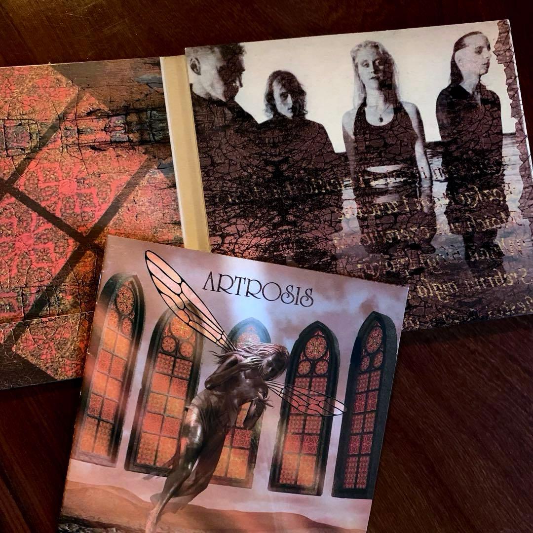 ARTROSIS Pośród Kwiatów I Cieni CD Limited 6-Panel Digipak 1999 Polish Gothic