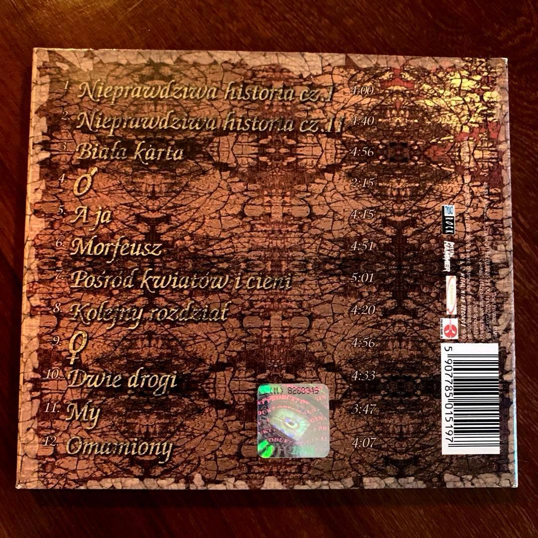 ARTROSIS Pośród Kwiatów I Cieni CD Limited 6-Panel Digipak 1999 Polish Gothic