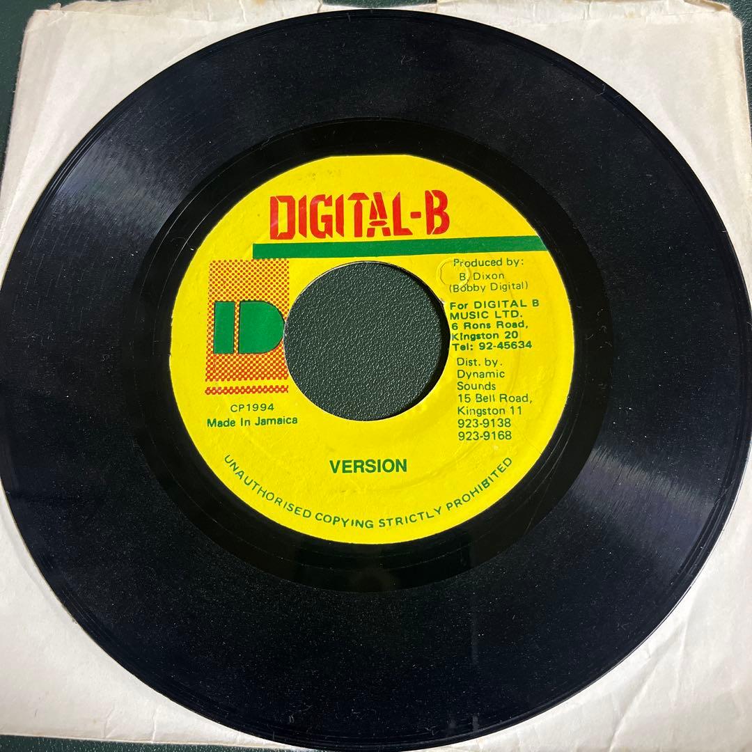 Terro Fabulous - Yu Di Money Spen Pan - 7" Vinyl Digital-B 1994 Reggae Dancehall