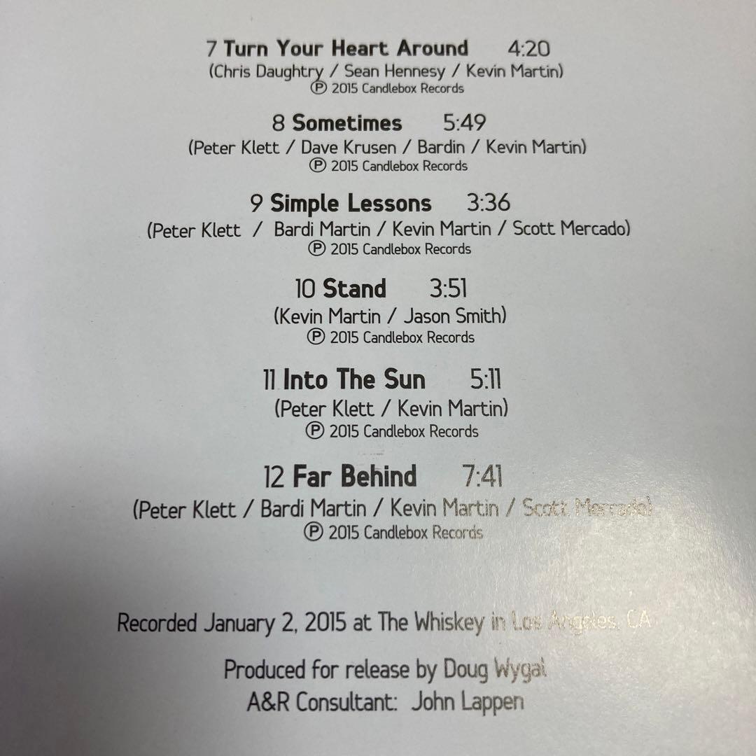 Candlebox - Playlist: The Very Best Of Candlebox CD (2015, Live Album)