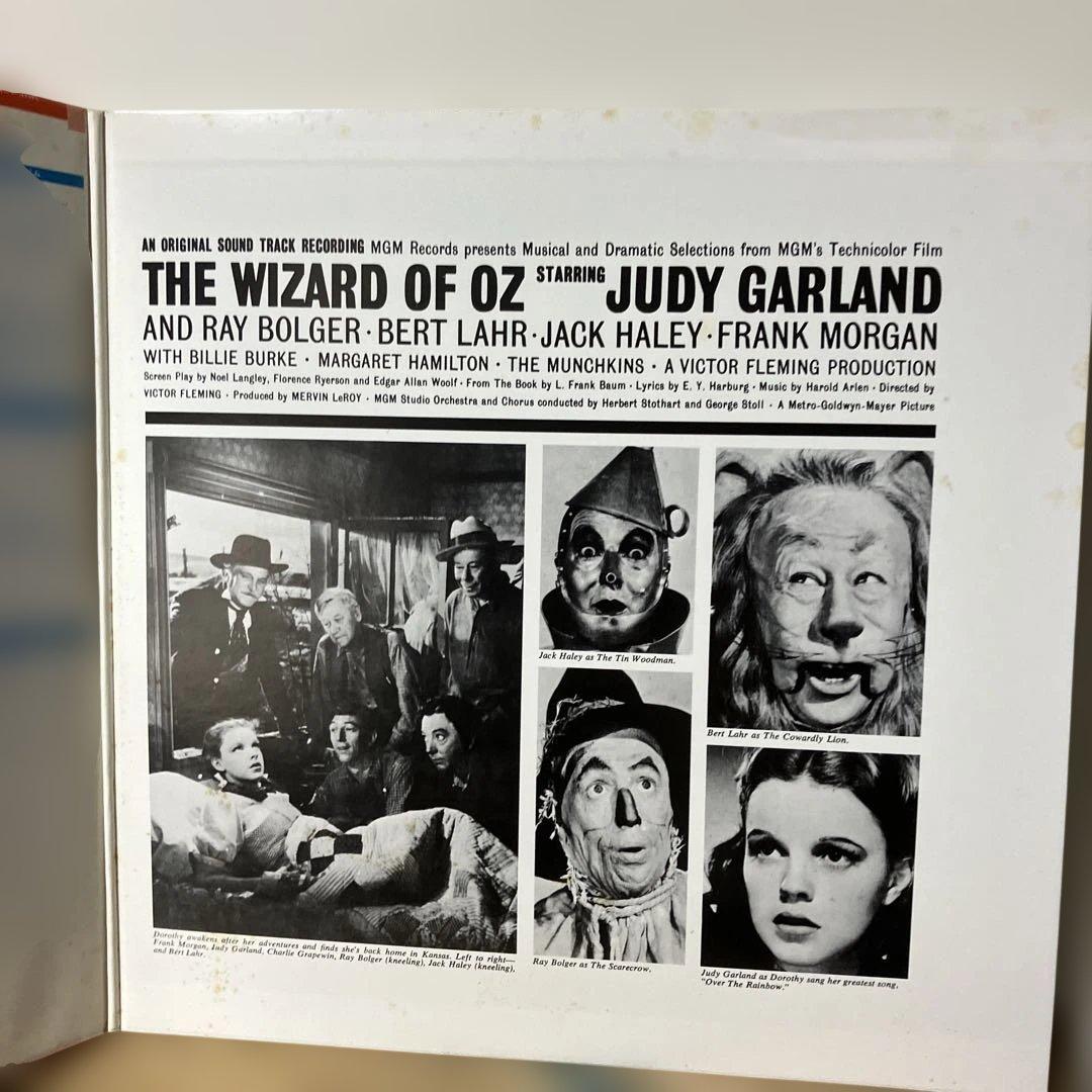 The Wizard Of Oz Soundtrack Vinyl LP Judy Garland Japan MMF-1023 Obi Rare