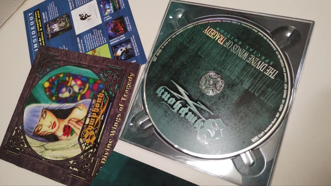 Symphony X The Divine Wings of Tragedy Special Edition CD Remaster, Rare, Used | Japansoundstore