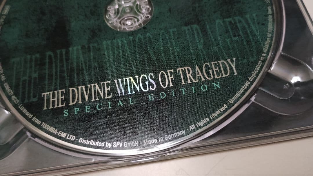 Symphony X The Divine Wings of Tragedy Special Edition CD Remaster, Rare, Used | Japansoundstore