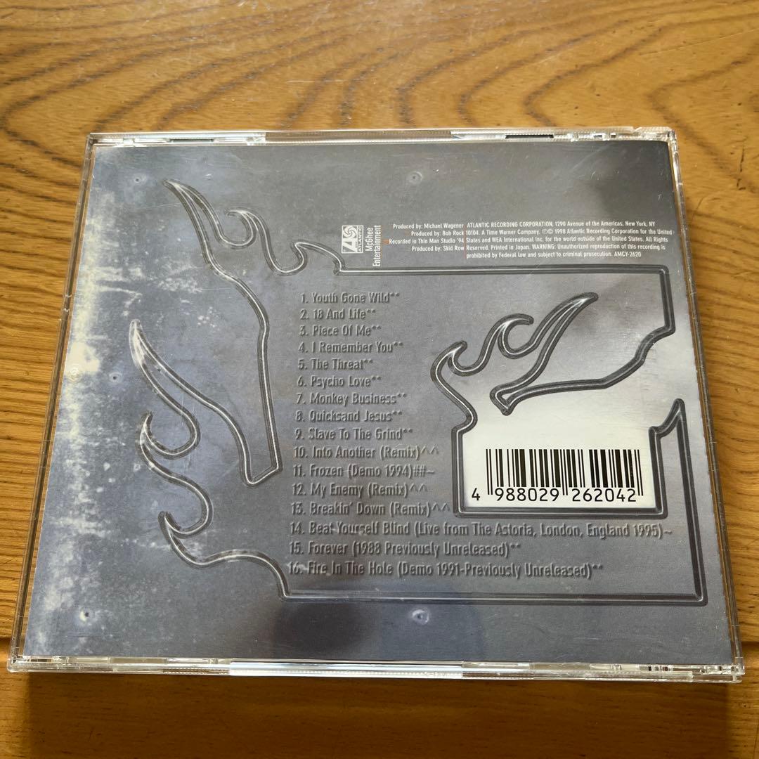 Skid Row - The Best Of Skid Row CD Japan Press with OBI 1998 Limited Edition