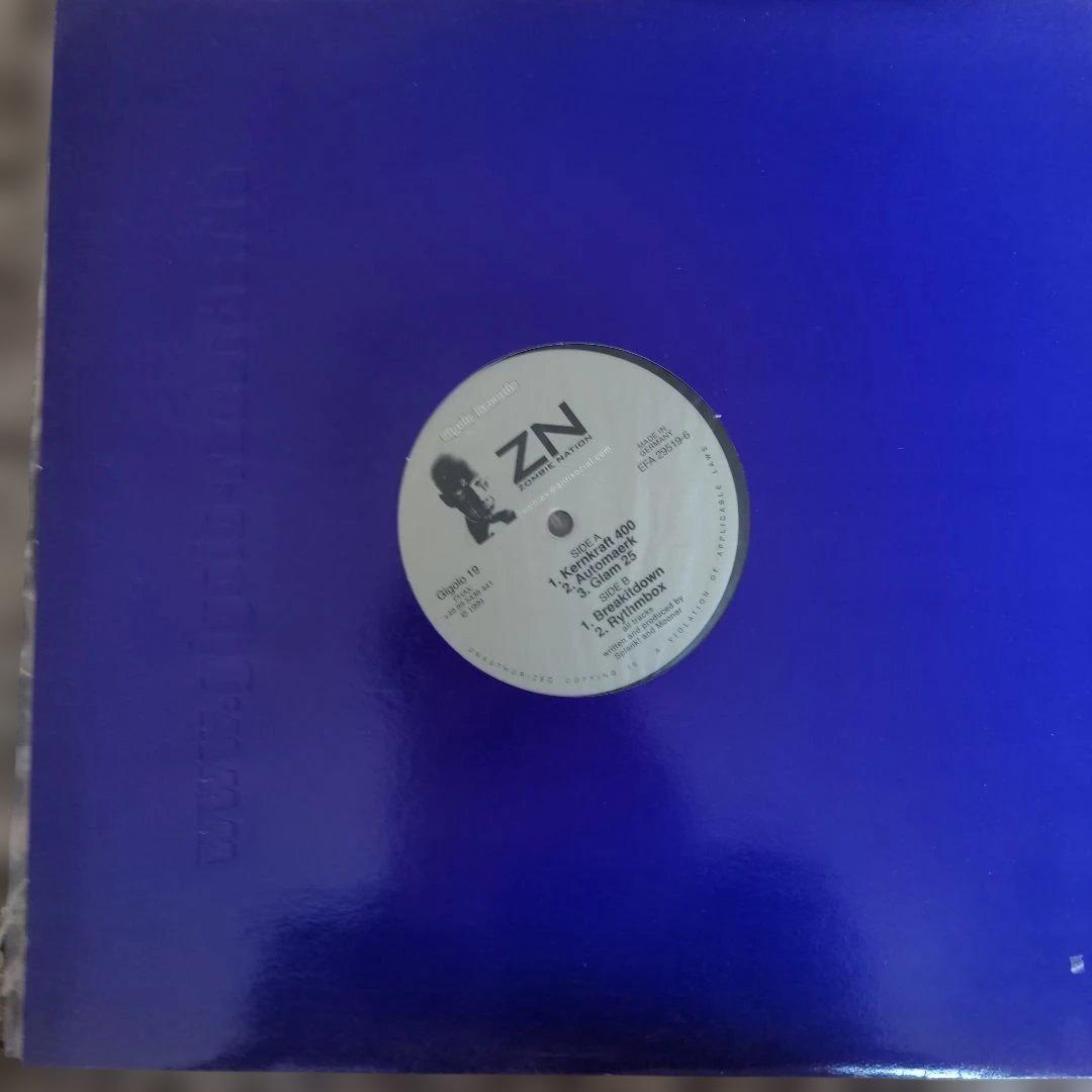 Zombie Nation Leichenschmaus Vinyl LP Kernkraft 400 Electro Techno Japan Import