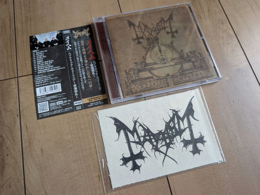 Mayhem Esoteric Warfare CD Japan Press with OBI and Limited Bonus Patch 2014