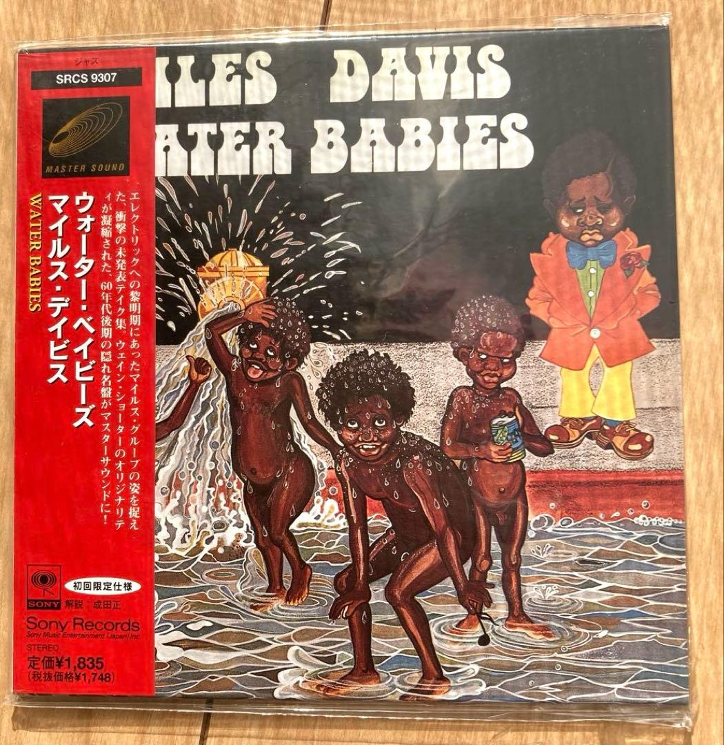 Miles Davis Water Babies CD Japan Press Mini LP Sleeve with OBI Master Sound