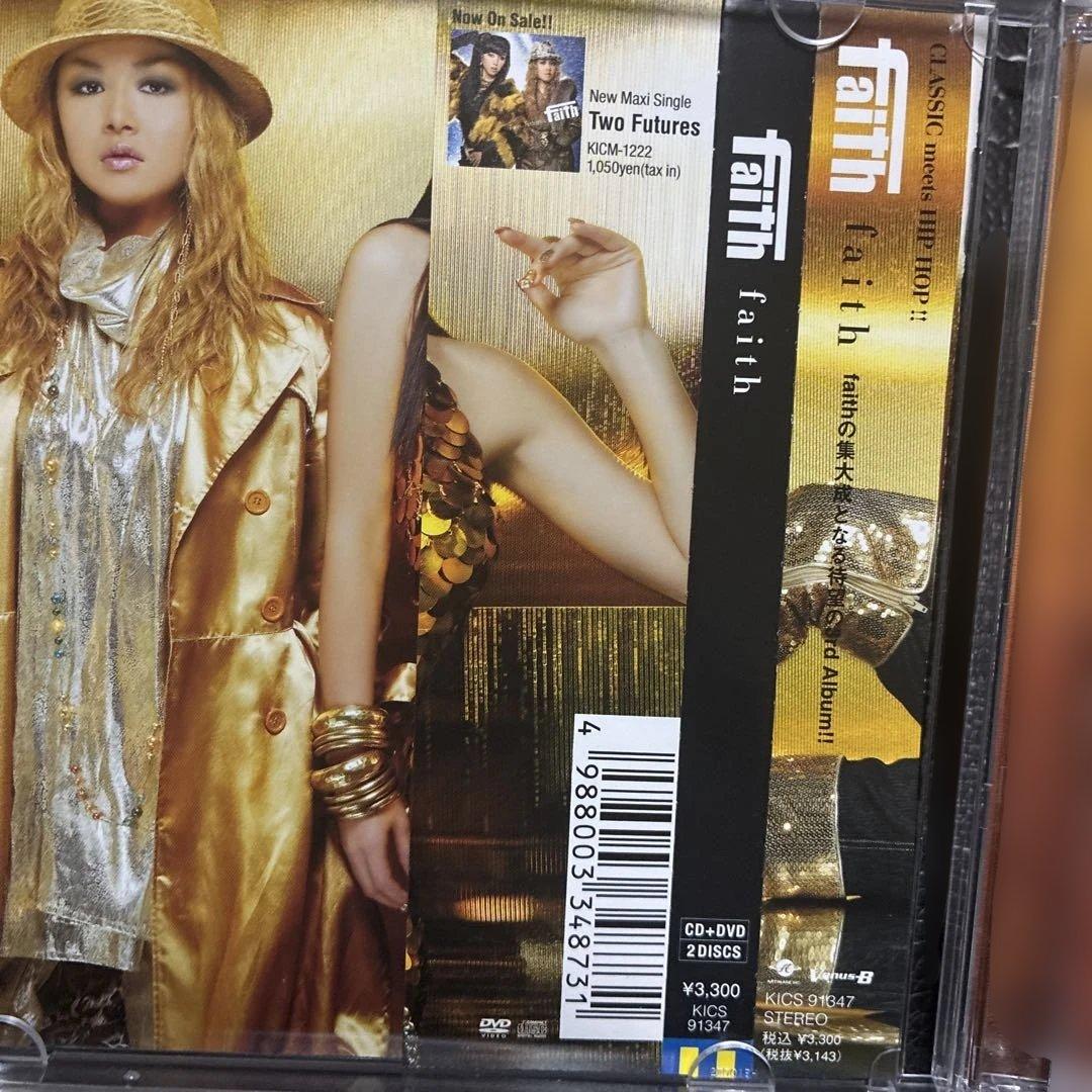 faith CD+DVD Japan Press w/ OBI 2008 Limited Edition J-Pop Album