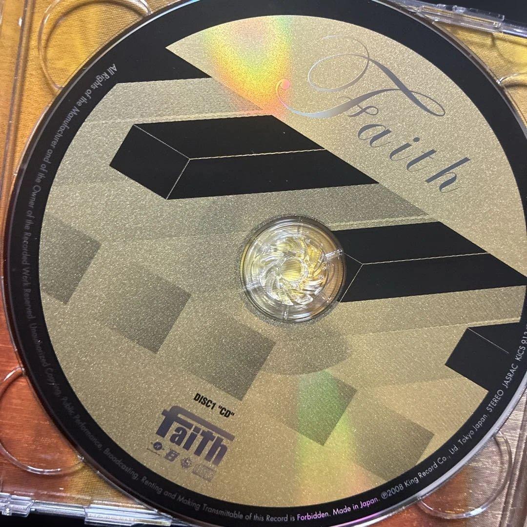 faith CD+DVD Japan Press w/ OBI 2008 Limited Edition J-Pop Album
