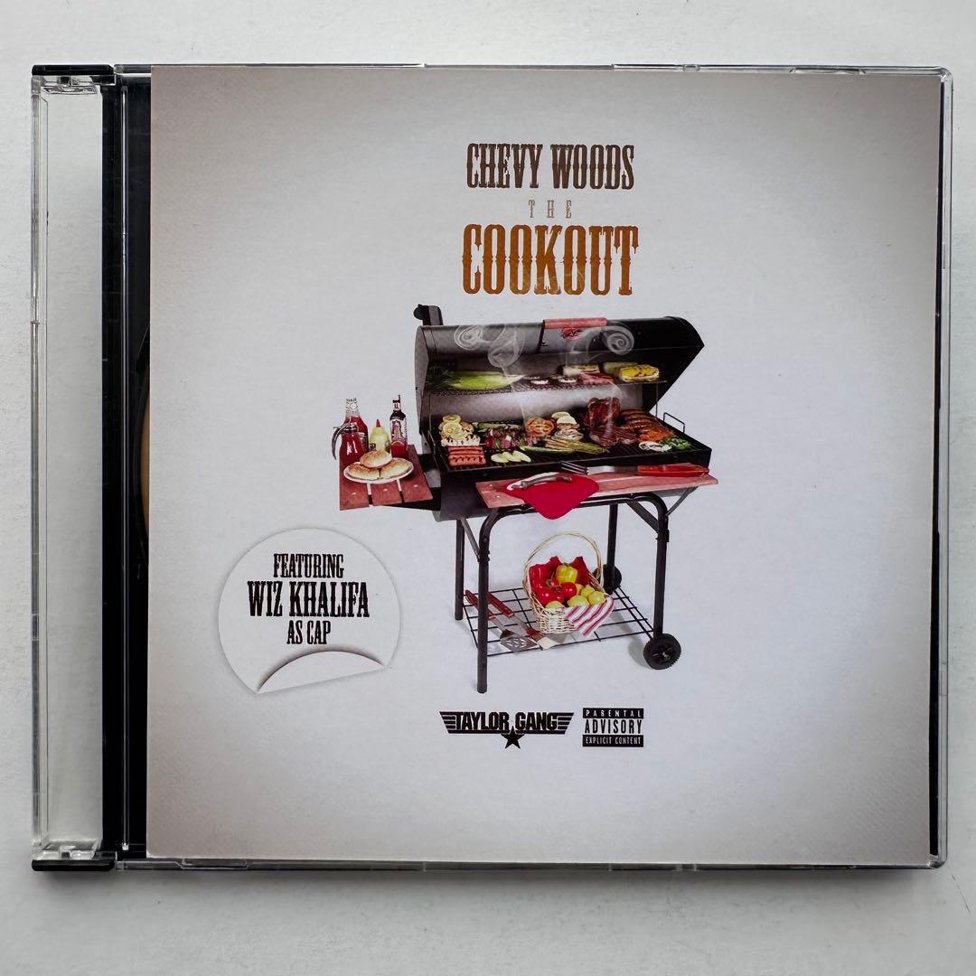 Chevy Woods - The Cookout CD, Original US Pressing, Wiz Khalifa Feature