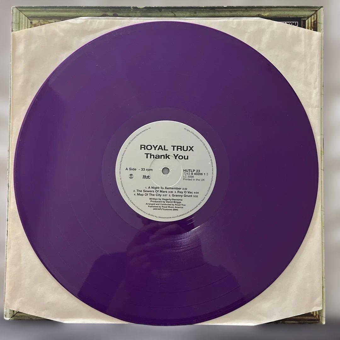 Royal Trux - Thank You - Limited Purple Vinyl LP 1995 Hut Records