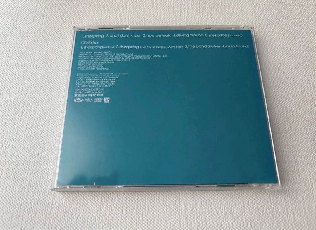 Mando Diao - Sheepdog EP CD Japan Press with OBI Limited Edition 2003