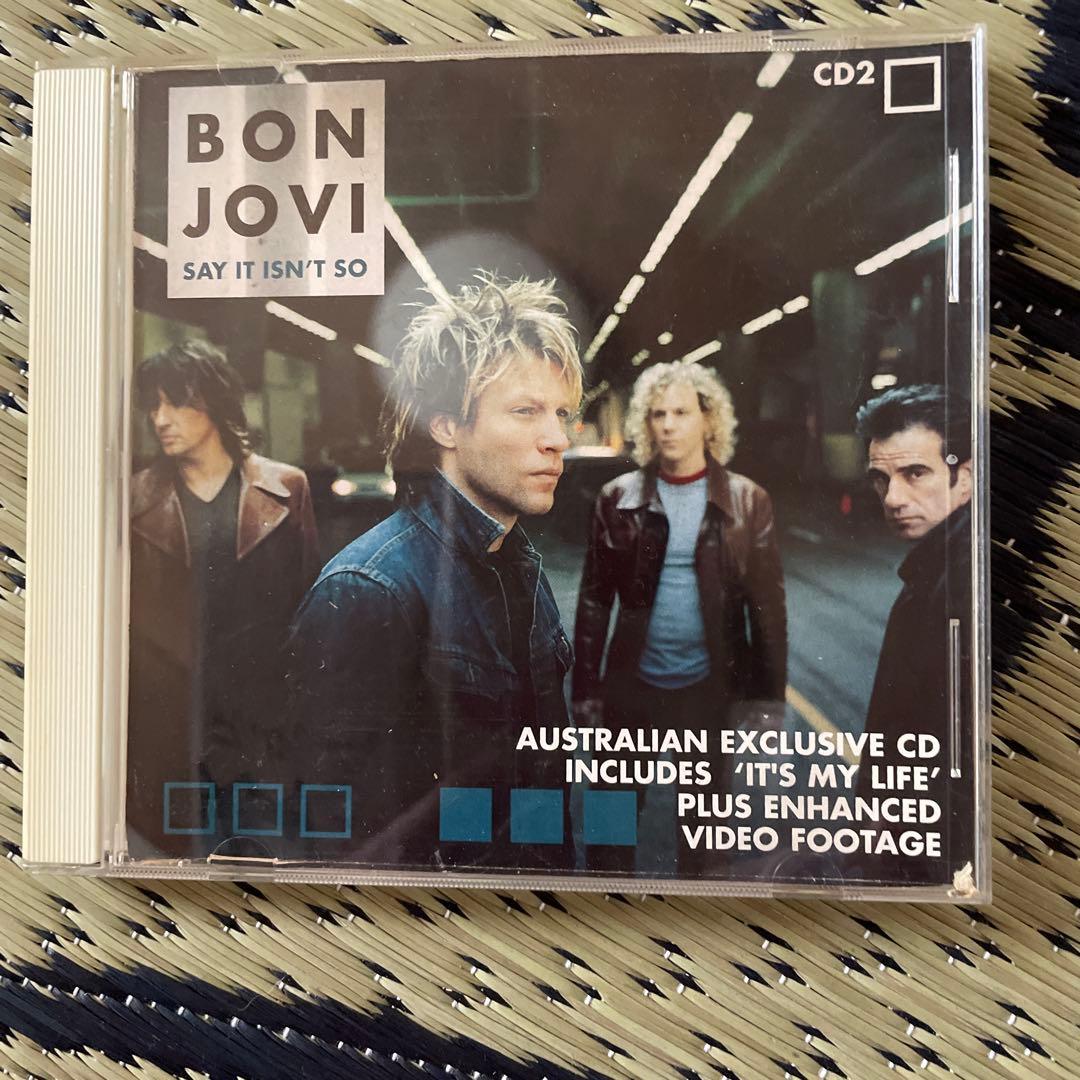Bon Jovi - Say It Isn't So CD, Australian Exclusive, Enhanced Video Footage