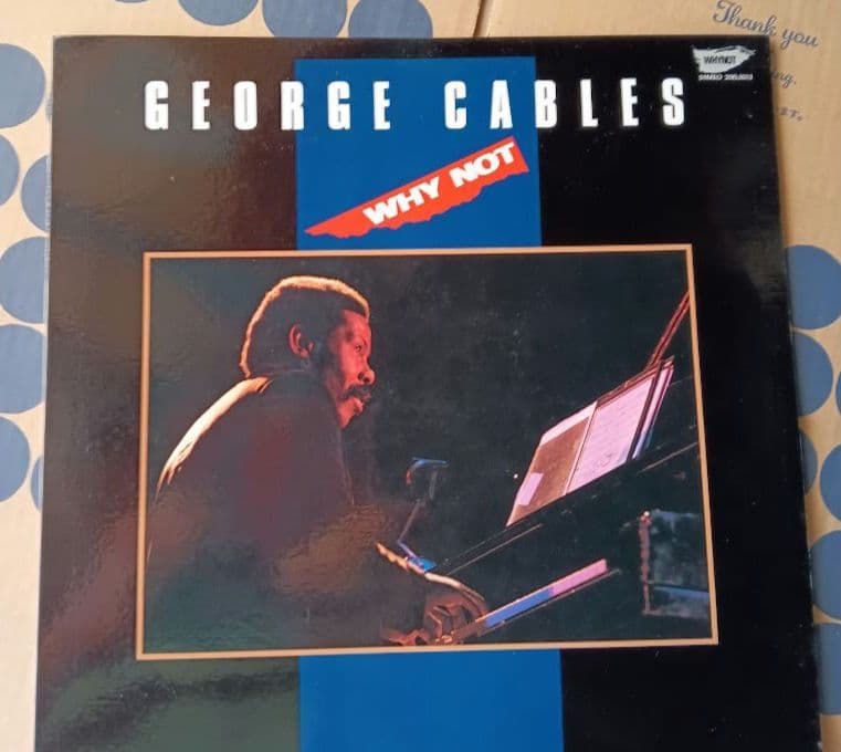 George Cables - Why Not LP Vinyl Japan Jazz Rare Original Pressing