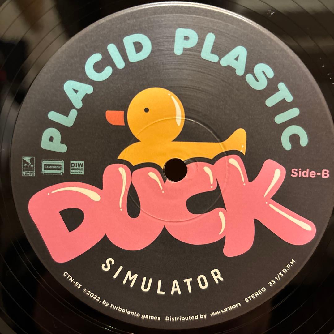 Placid Plastic Duck Simulator Soundtrack Vinyl LP 2022 Japan Import OBI Insert