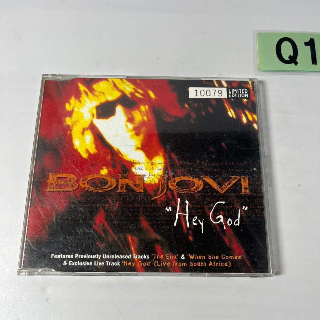 Bon Jovi Hey God CD Single Limited Edition Import
