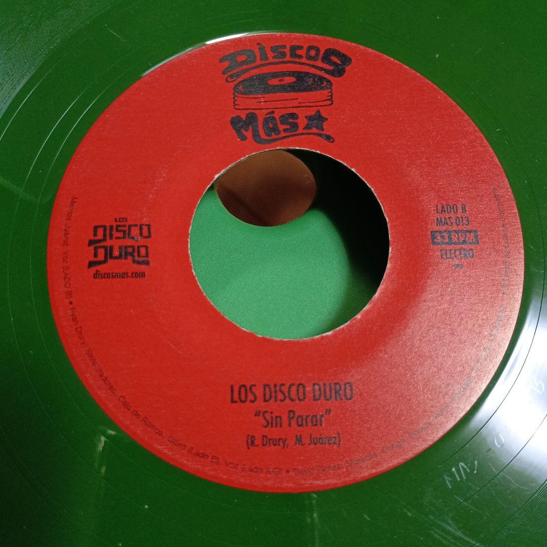 Los Disco Duro La Murga / Sin Parar 7-inch Vinyl Rare Cumbia Green Color Disc