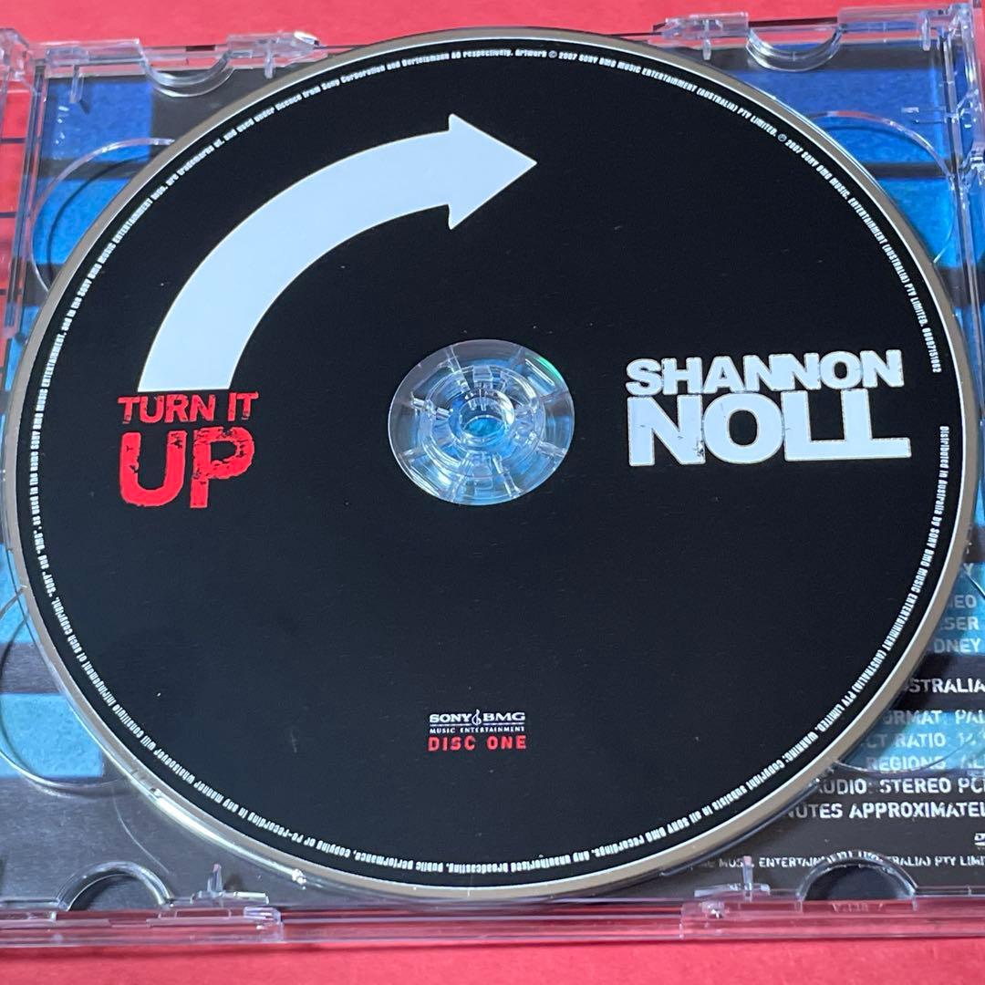 Shannon Noll Turn It Up 2-Disc CD+DVD Set 2007 Sony BMG Australia Press