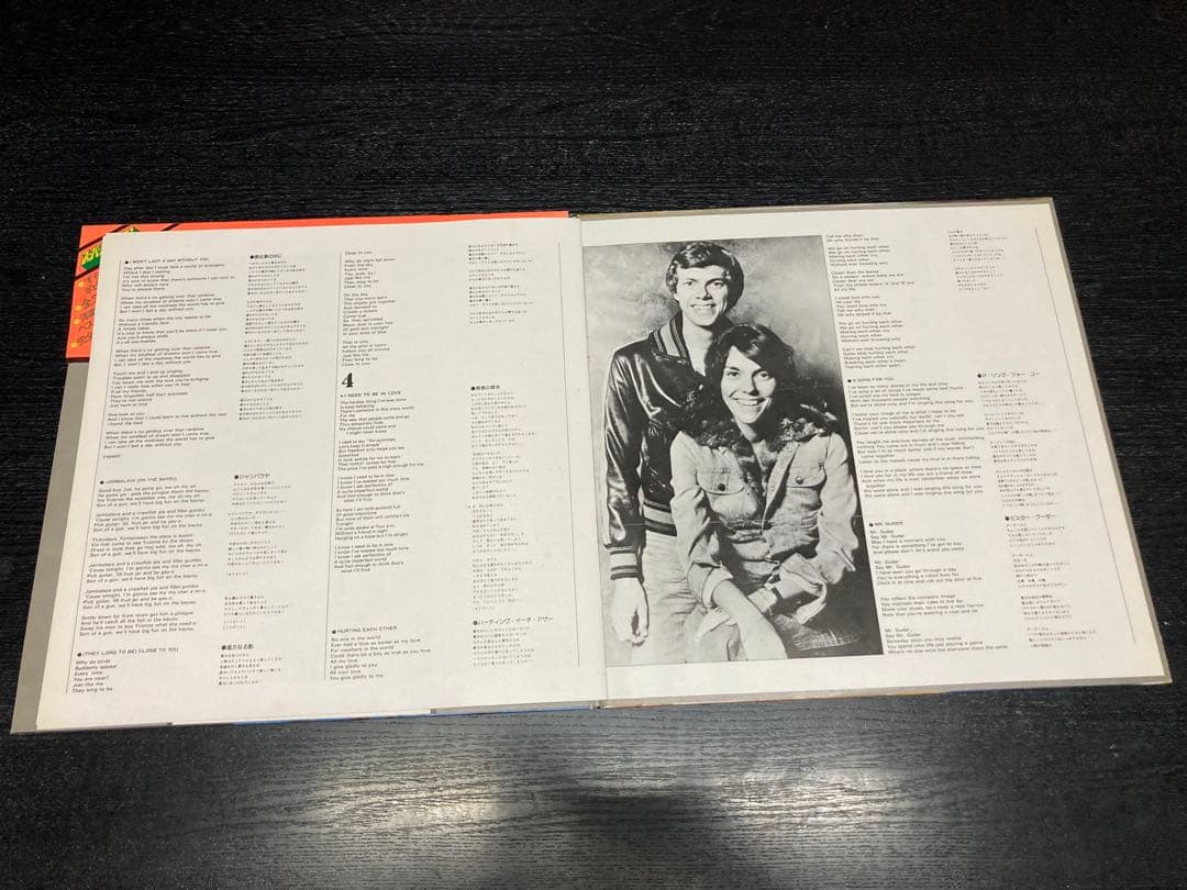 Carpenters Superdisc 77 2LP Vinyl Japan Obi Included Best Hits Compilation