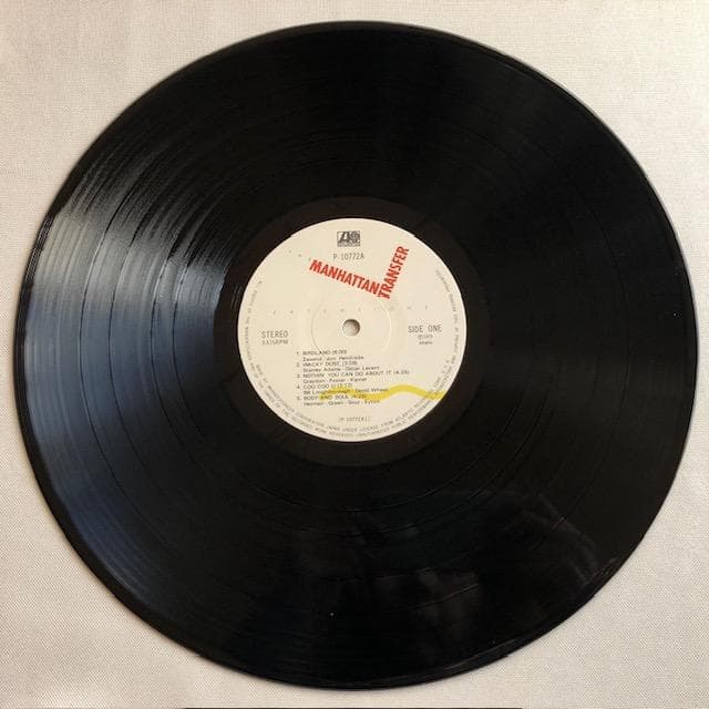 The Manhattan Transfer Extensions LP Japan Atlantic P-10772A Jazz Vocal w/ Obi