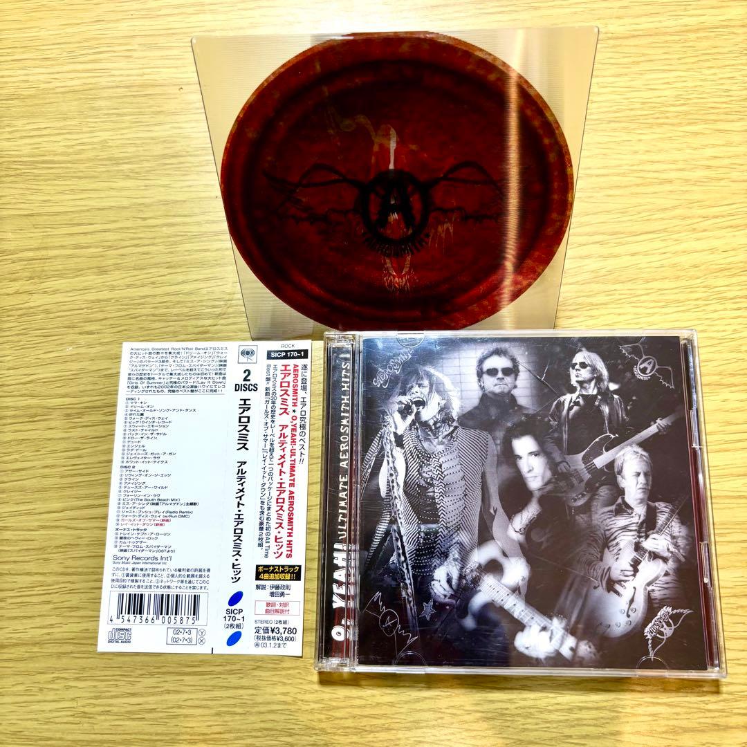 Aerosmith O, Yeah! Ultimate Aerosmith Hits 2CD Japan Press with OBI Limited