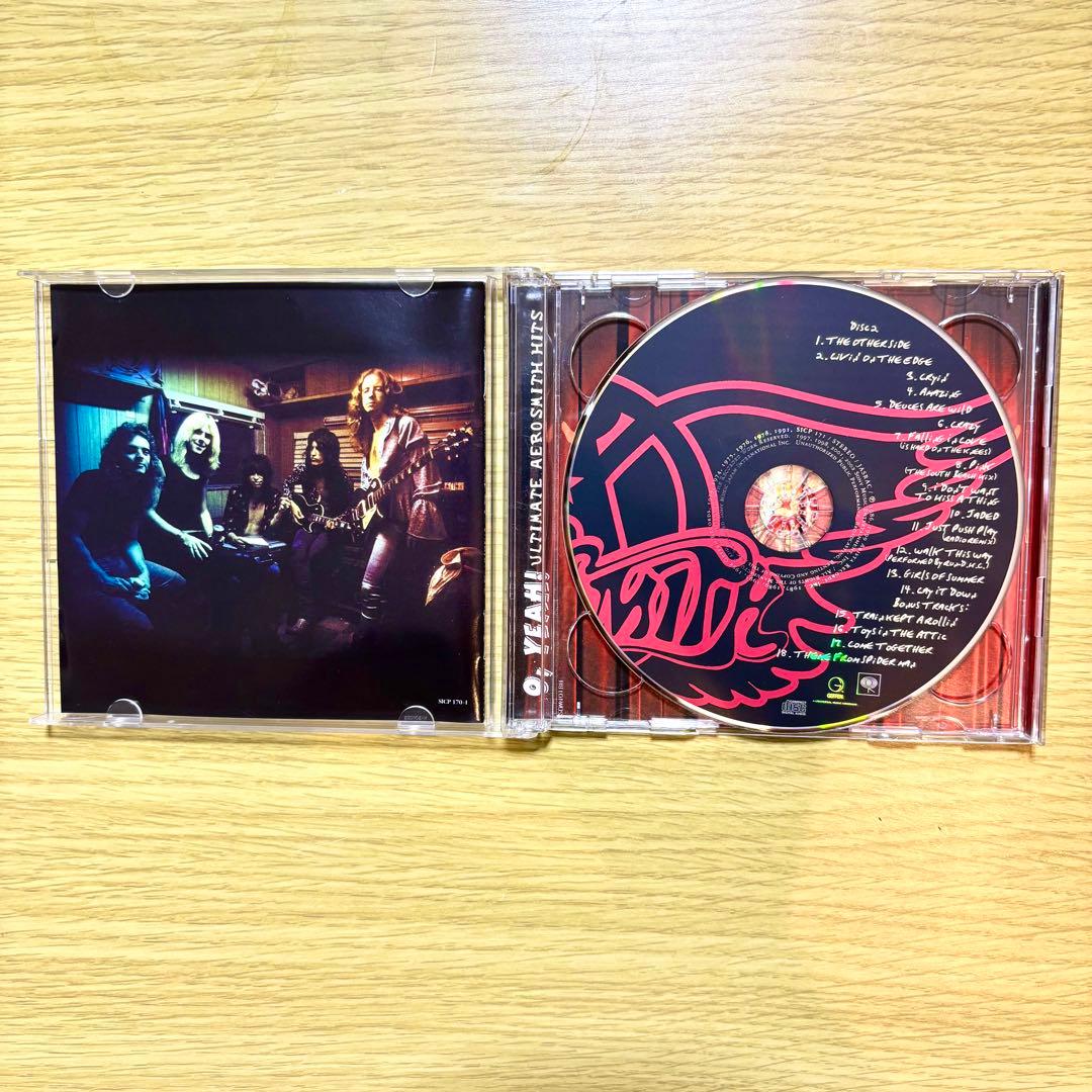 Aerosmith O, Yeah! Ultimate Aerosmith Hits 2CD Japan Press with OBI Limited