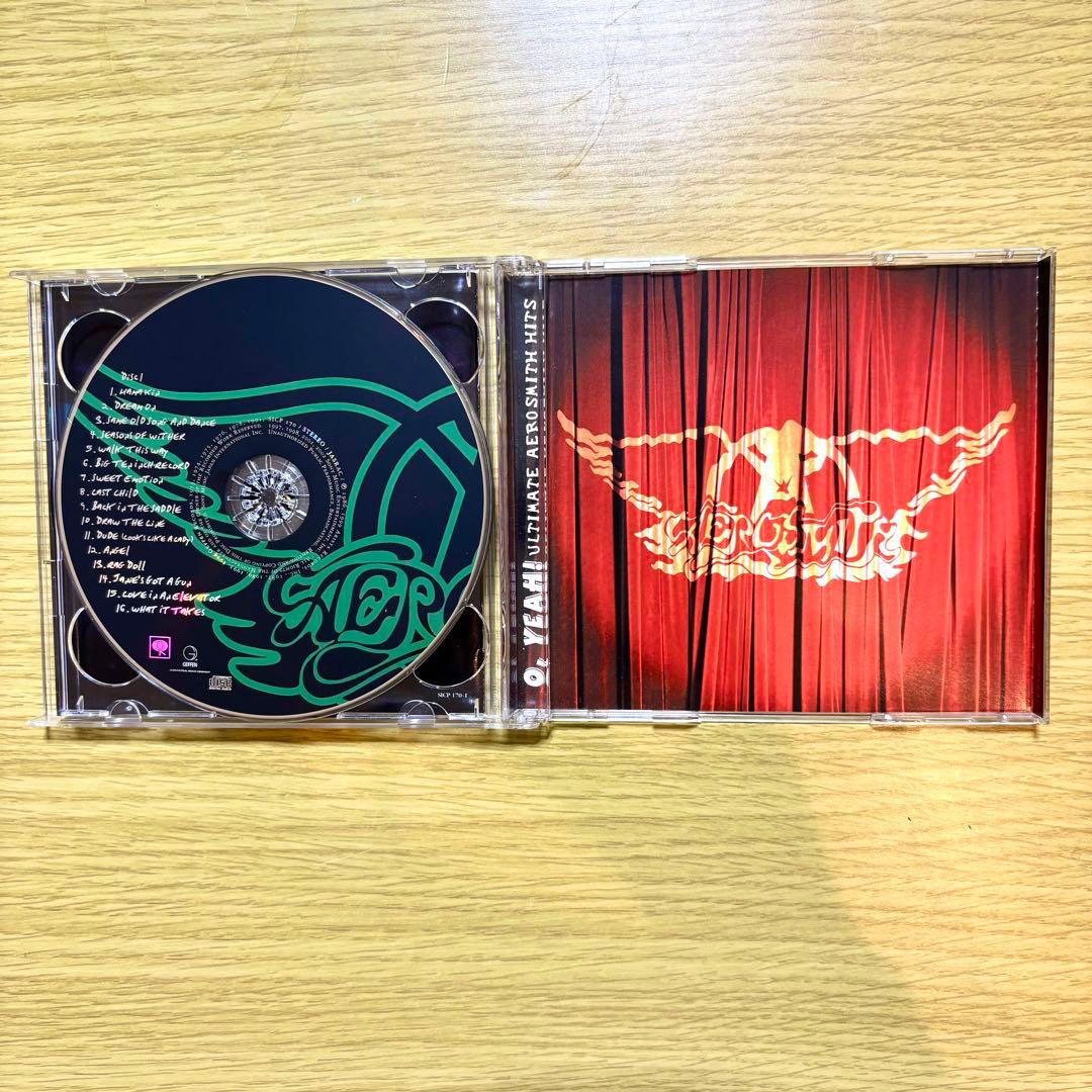 Aerosmith O, Yeah! Ultimate Aerosmith Hits 2CD Japan Press with OBI Limited