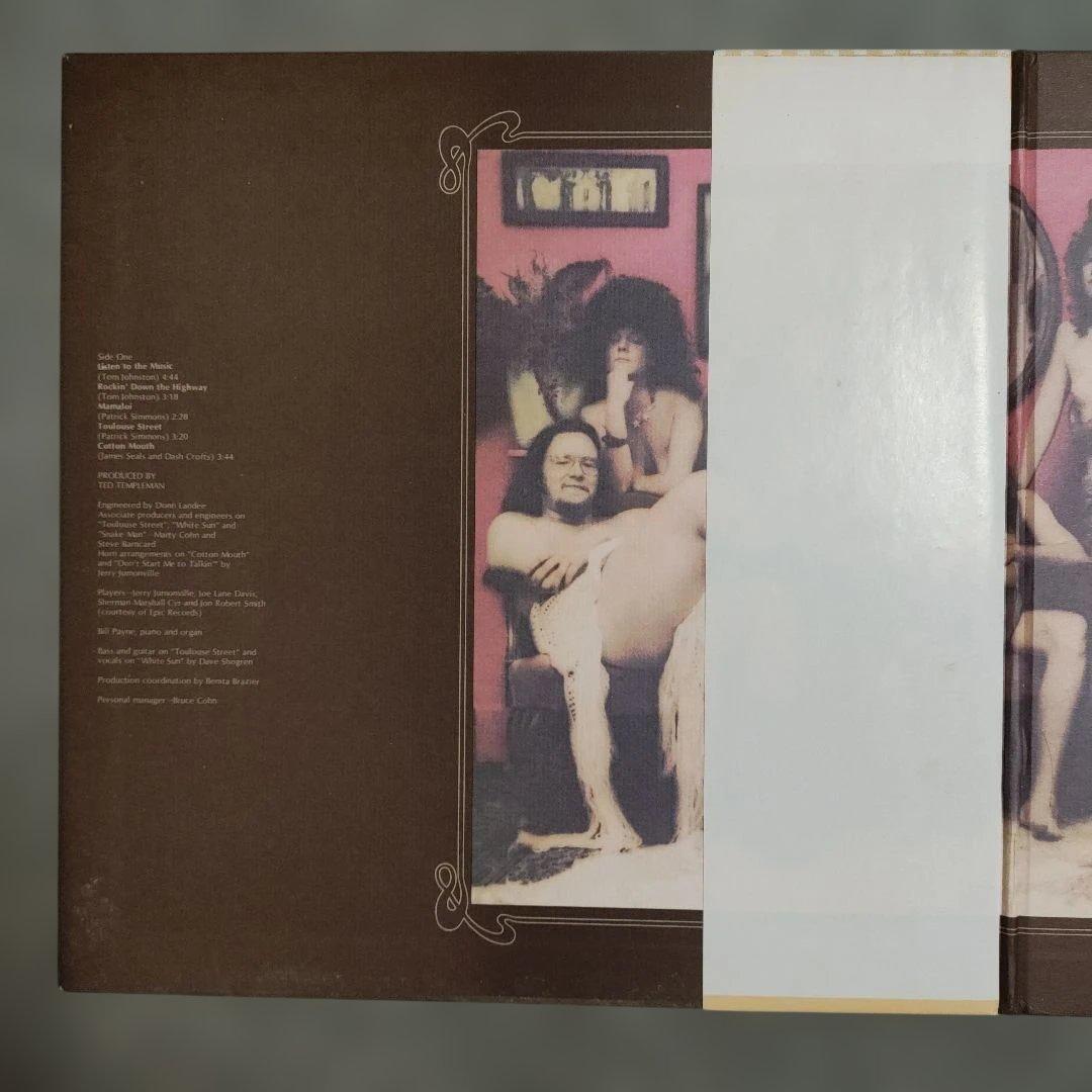 The Doobie Brothers - Toulouse Street LP Japan Pressing w/ Obi & Liner Notes