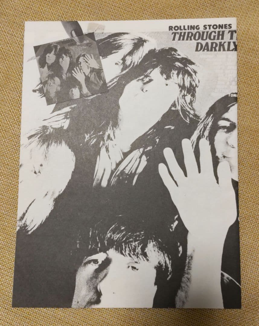 Rolling Stones "Through The Past, Darkly" LP Vinyl Record, 60s Rock, Excellent C | Japansoundstore
