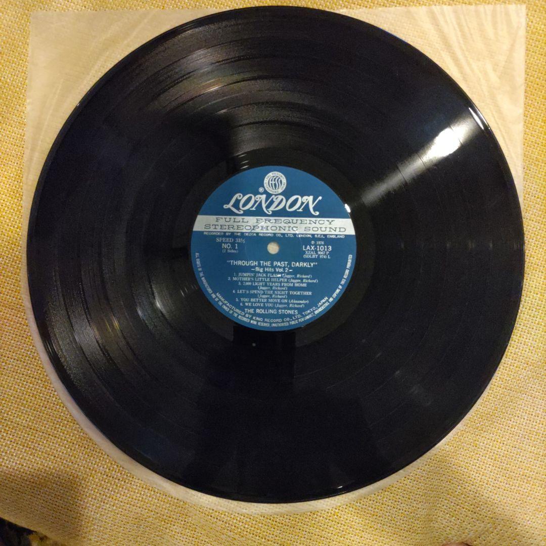 Rolling Stones "Through The Past, Darkly" LP Vinyl Record, 60s Rock, Excellent C | Japansoundstore