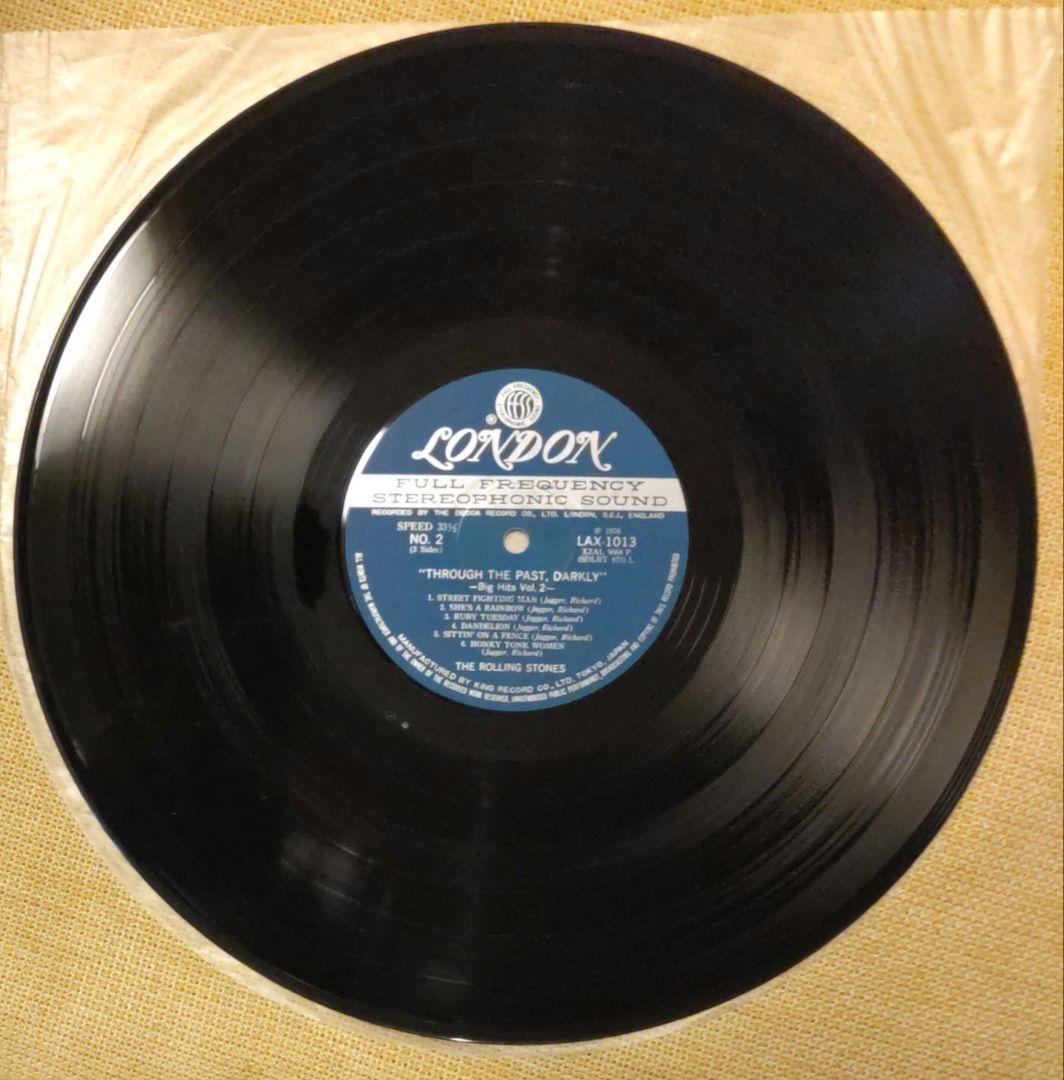 Rolling Stones "Through The Past, Darkly" LP Vinyl Record, 60s Rock, Excellent C | Japansoundstore