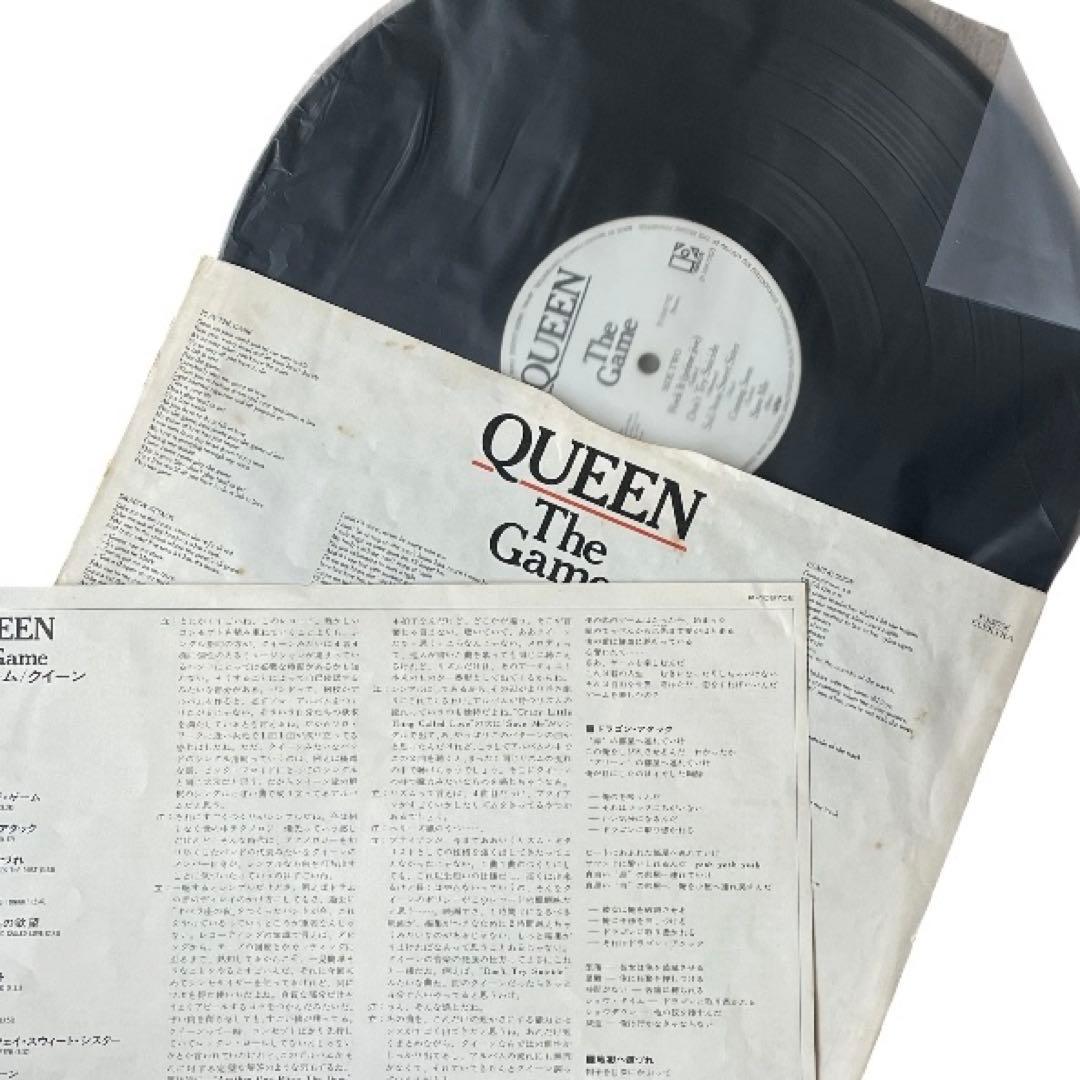 Queen - The Game LP Vinyl Record Japan Pressing with Obi Strip 1980