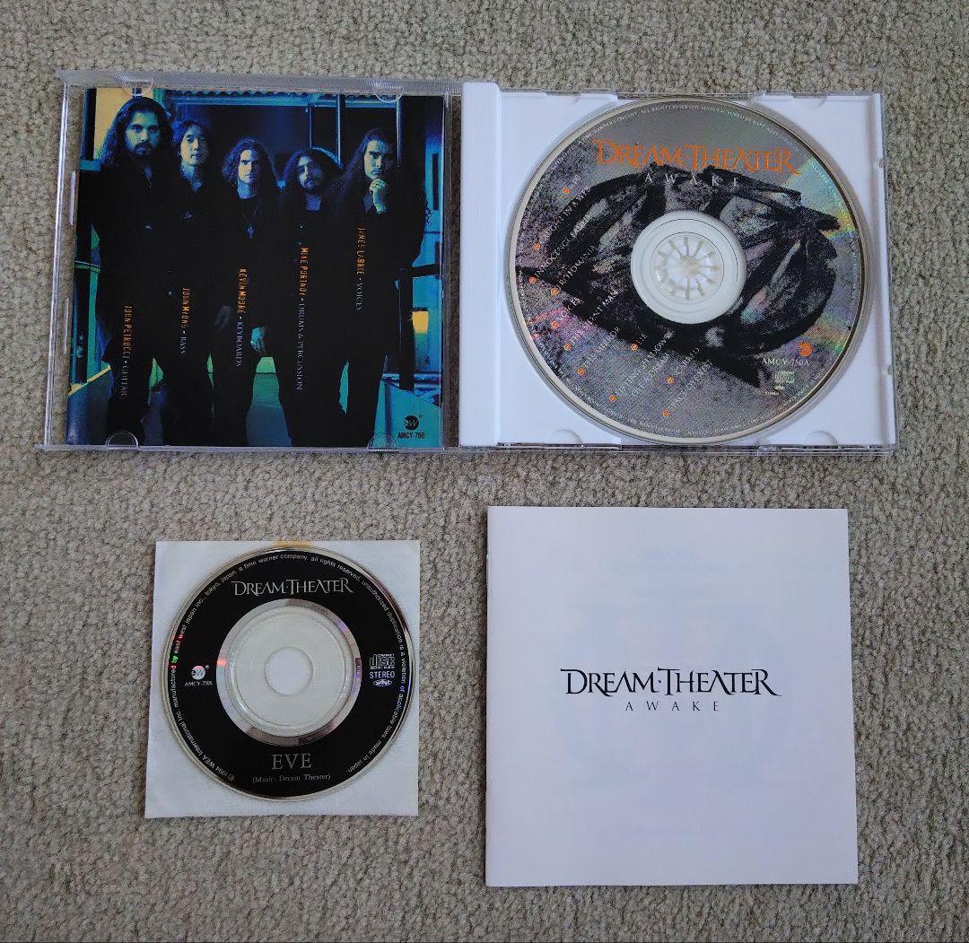 Dream Theater Awake Japan CD with Bonus 8cm EVE Single AMCY-750