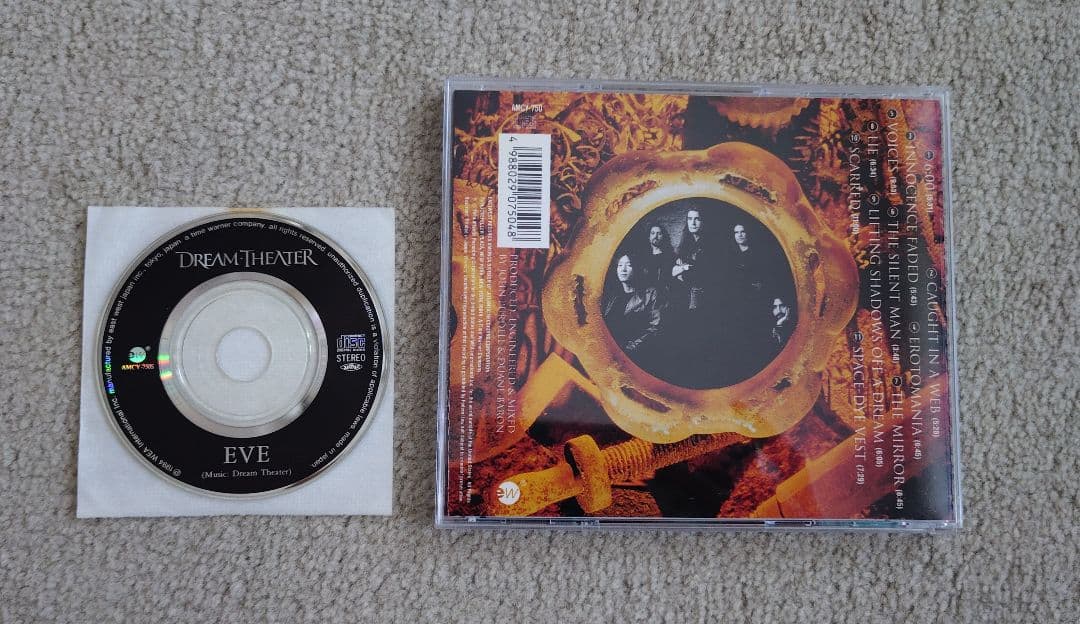 Dream Theater Awake Japan CD with Bonus 8cm EVE Single AMCY-750