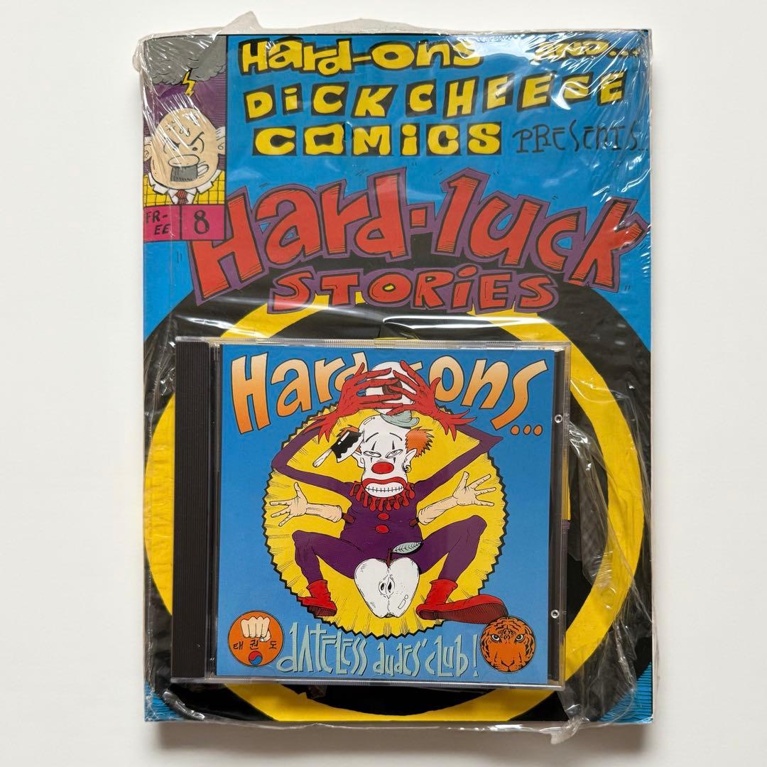 Hard-Ons Dateless Dudes' Club CD Limited Edition with Dickcheese Comics #8 1992