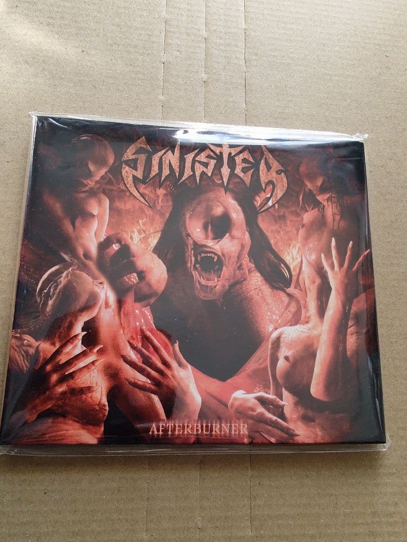 Sinister - Afterburner CD Digipak Gold Disc Edition Limited 2000 Metal Mind