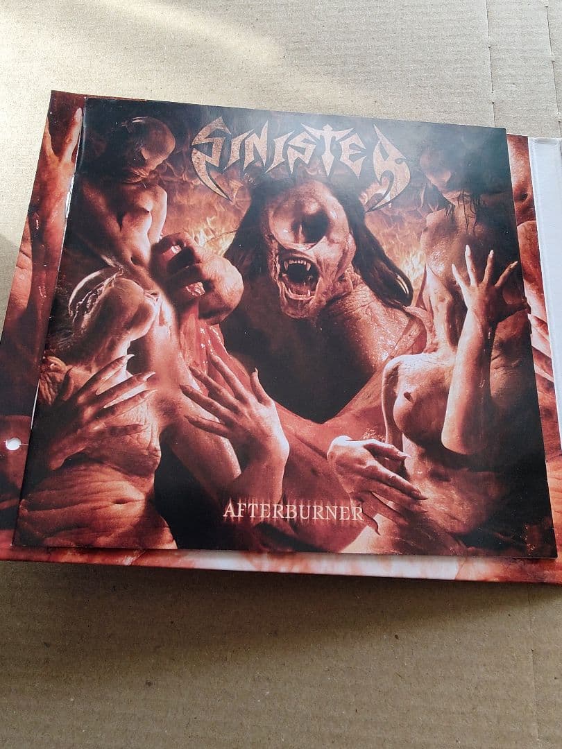 Sinister - Afterburner CD Digipak Gold Disc Edition Limited 2000 Metal Mind
