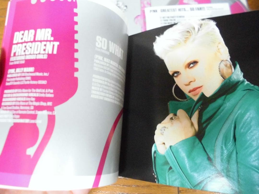 Pink Greatest Hits... So Far!!! Japan Press CD Paper Jacket 19 Tracks