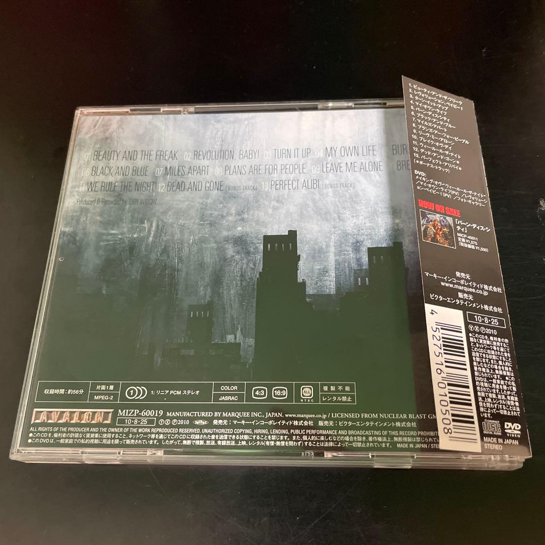 Sonic Syndicate - We Rule The Night CD+DVD Japan Press with OBI Limited Edition