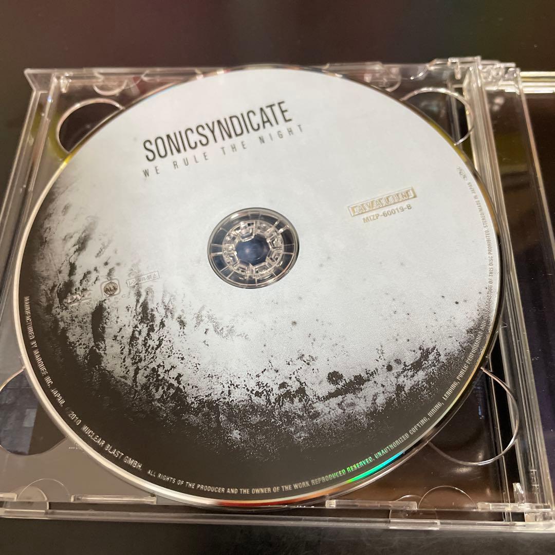Sonic Syndicate - We Rule The Night CD+DVD Japan Press with OBI Limited Edition