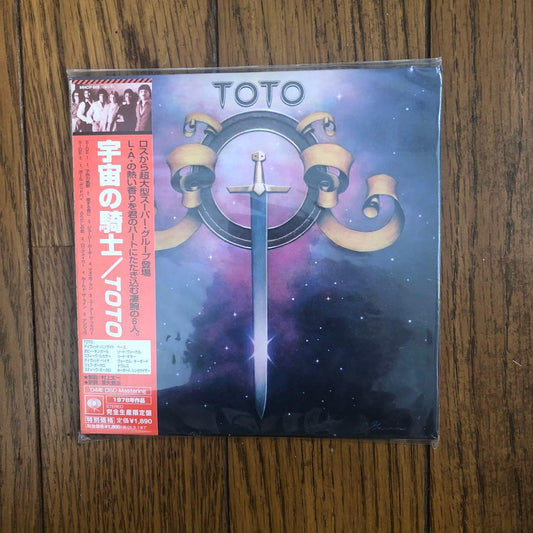 TOTO Space Knight Paper Jacket CD Used, No Scratches, Japan Release | Japansoundstore