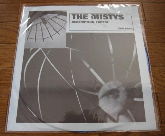 THE MISTYS Redemption Forest LP Blue Vinyl Limited Edition Indie Rock Japan