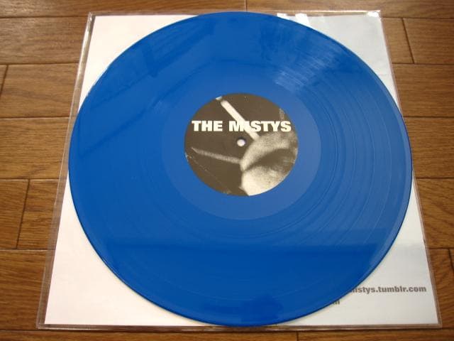 THE MISTYS Redemption Forest LP Blue Vinyl Limited Edition Indie Rock Japan