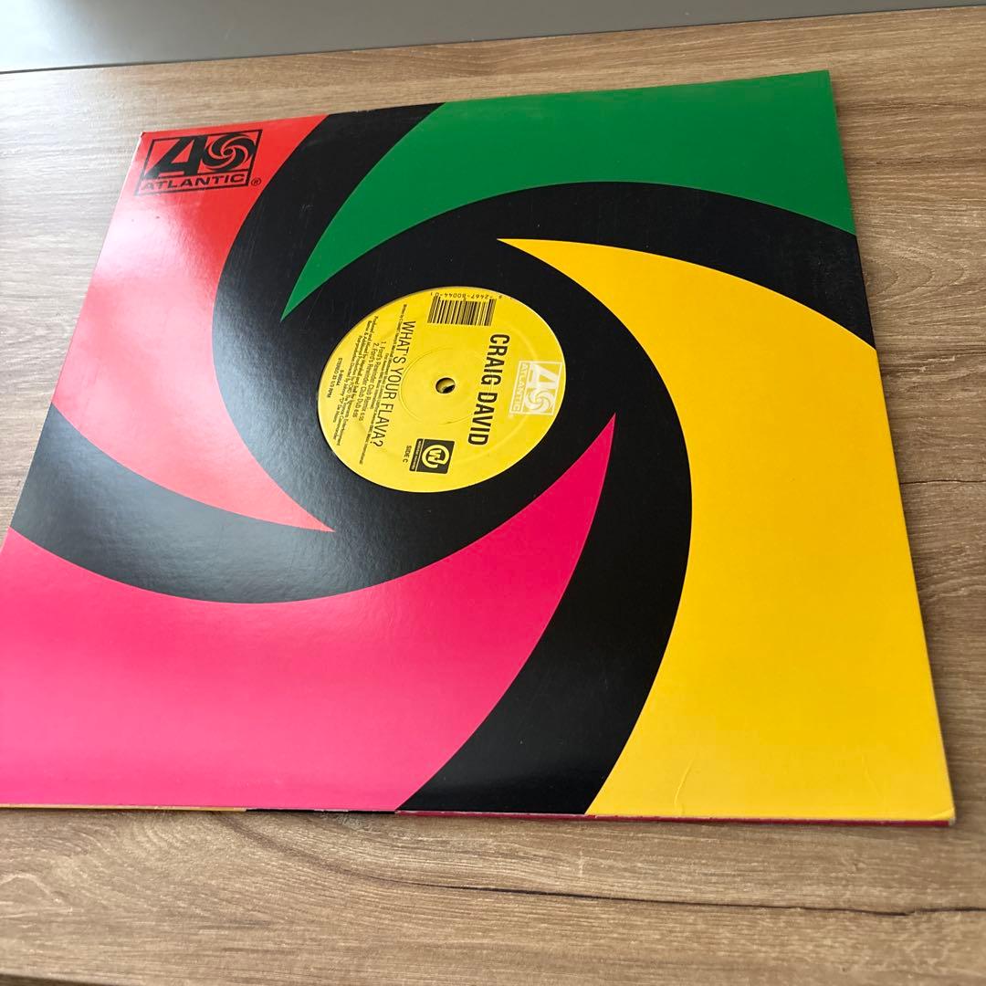 Craig David - What's Your Flava? 12" Vinyl Record Todd Edwards Remixes