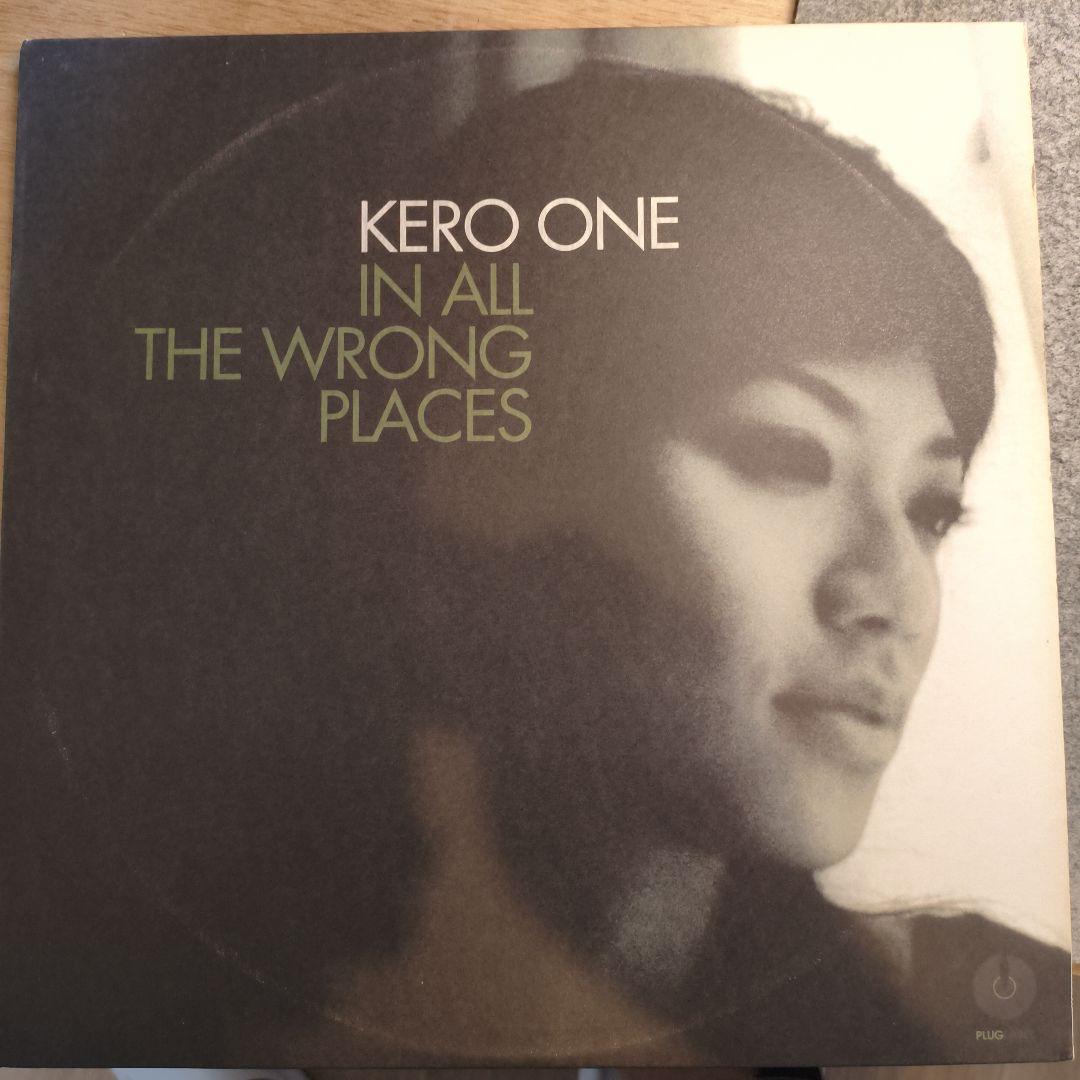 KERO ONE - In All The Wrong Places 12" Vinyl Record 2006 Plug Label Jazz Hip Hop