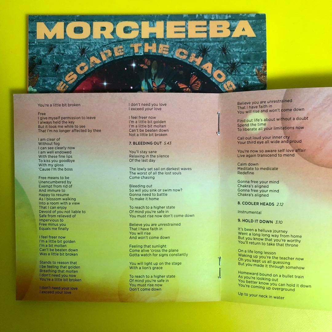 Morcheeba - Escape The Chaos CD Import Japan Press Paper Sleeve 2025 Release