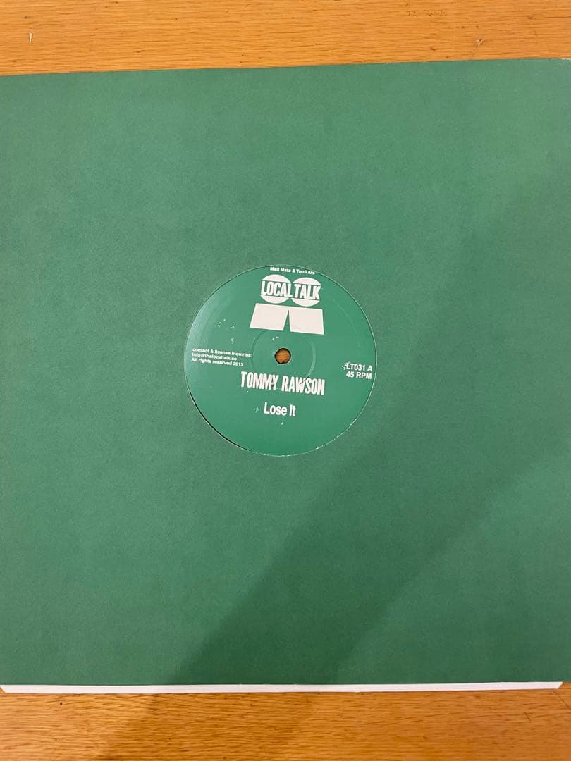 Tommy Rawson - Brenda Done Died With No Name 12" House Local Talk LT031 Vinyl
